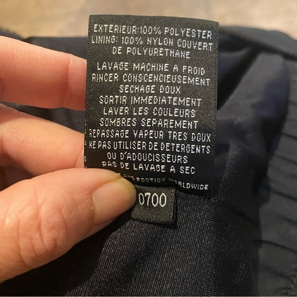 Vintage FOOTJOY Men Black Brown Houndstooth Golf Jacket Size XL - Picture 10 of 10